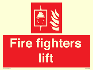Fire fighters lift